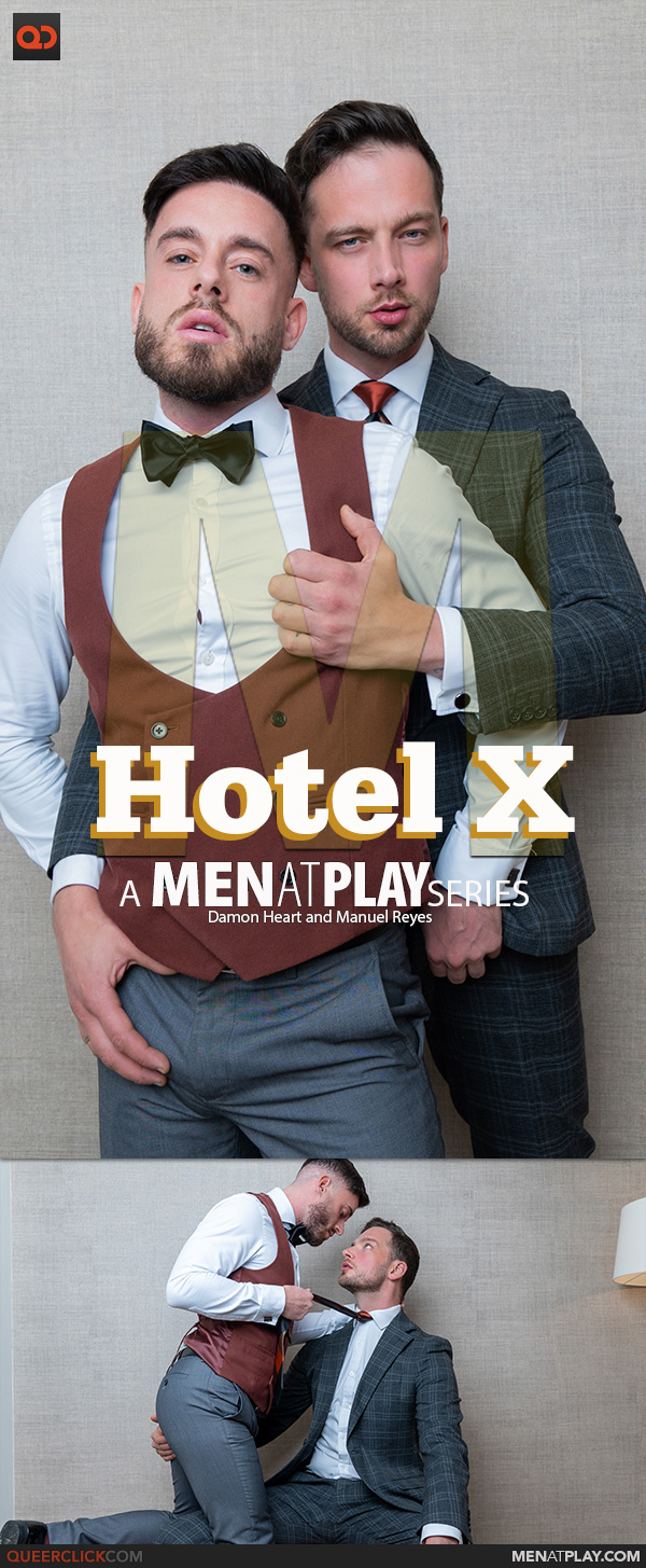 MenAtPlay: Damon Heart and Manuel Reyes - Hotel X