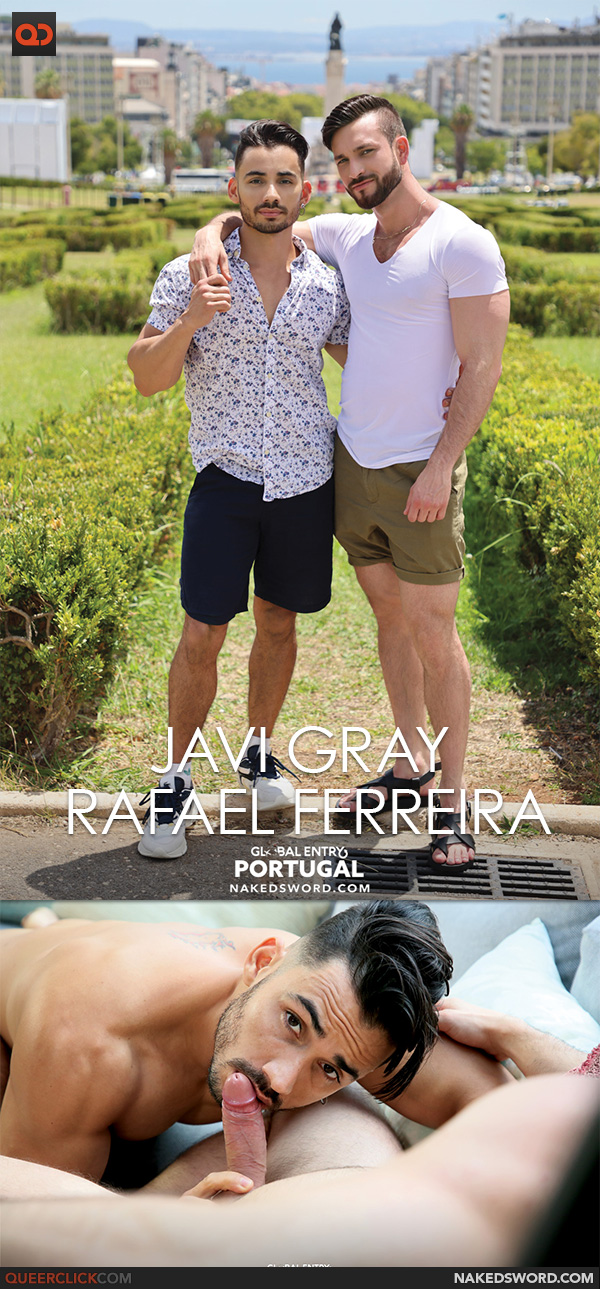 Naked Sword: Javi Gray and Rafael Ferreira - Global Entry: Portugal