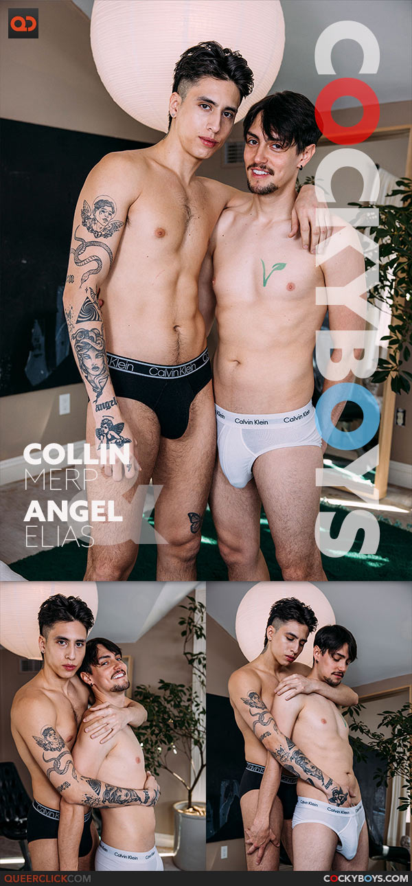 CockyBoys: Angel Elias and Collin Merp Flip Fuck