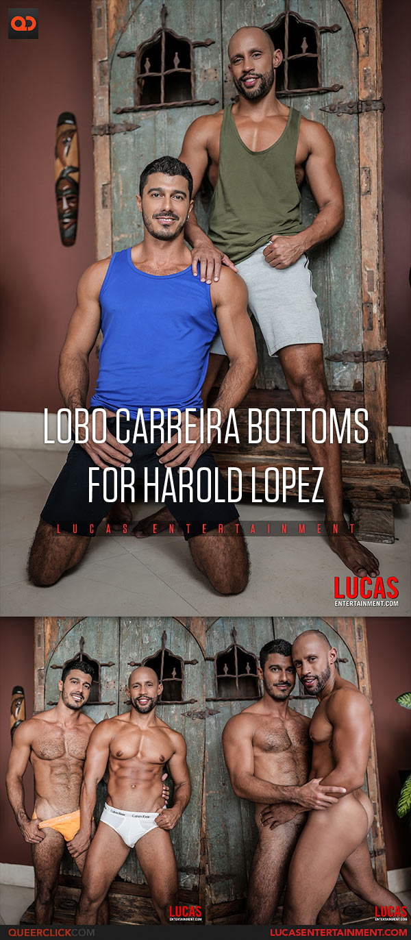 Lucas Entertainment: Harold Lopez Fucks Lobo Carreira - Penetrated And Pounded