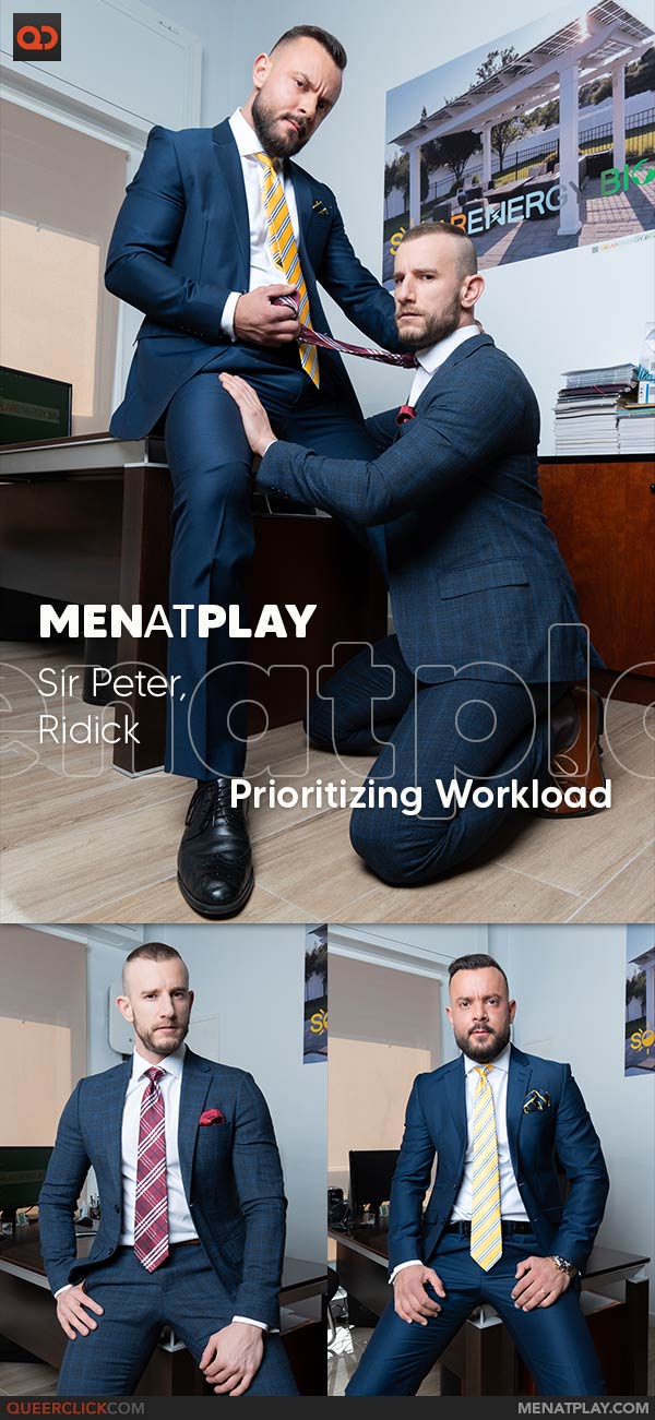 MenAtPlay: Sir Peter Fucks Ridick in “Prioritizing Workload”