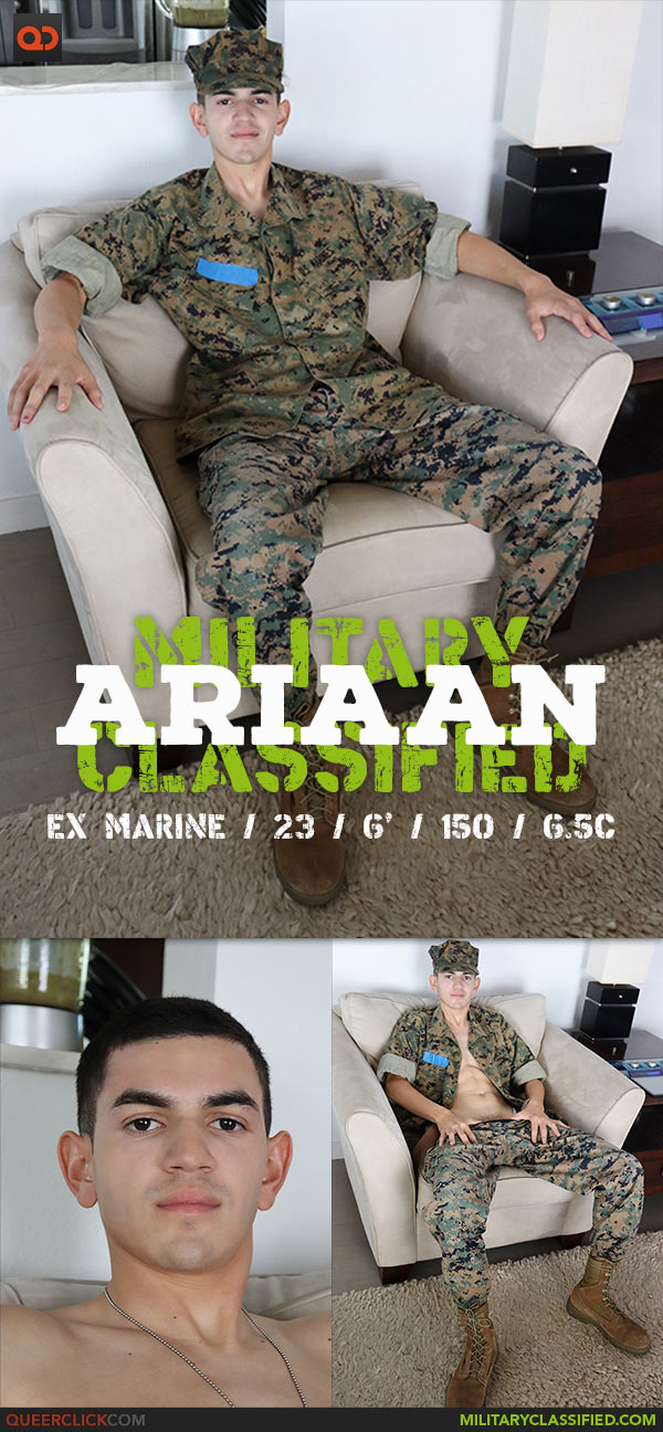 Military Classified: Ariaan - Blowjob