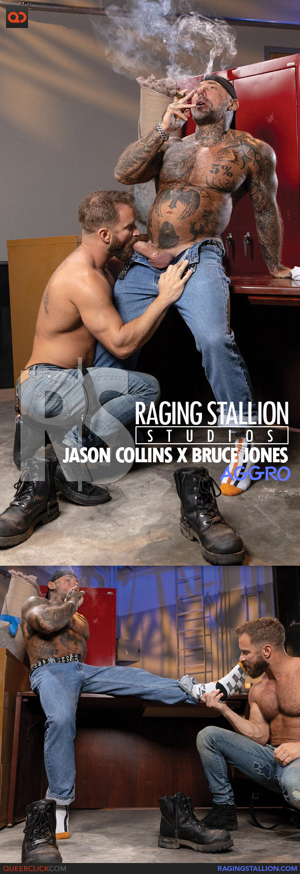 Raging Stallion: Jason Collins and Bruce Jones - Aggro