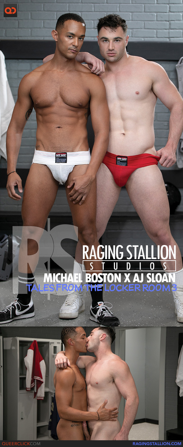 Raging Stallion: Michael Boston and AJ Sloan - Tales From The Locker Room 3