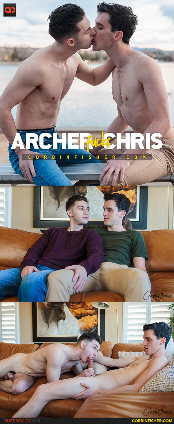 Corbin Fisher: Archer Fucks Chris in “Archer Feeds Chris”