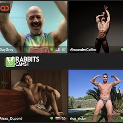 Hot Gay Guys and Trans Stars Flock To RabbitsCams RabbitsCams-sex