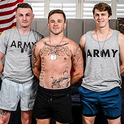 Active Duty: Andrew Delta, Sage Roux, and Kyle Harper - “Slutty Servicemen - Perfect Plans” active-duty-andrew-delta-sage-roux-and-kyle-harper-bareback-threesome-slutty-servicemen-perfect-plans-00_tn