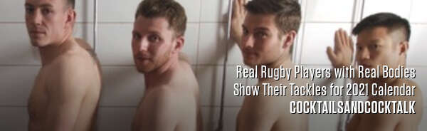 Real Rugby Players with Real Bodies Show Their Tackles for 2021 Calendar