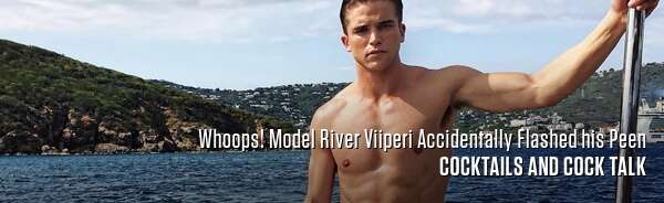 Whoops! Model River Viiperi Accidentally Flashed his Peen
