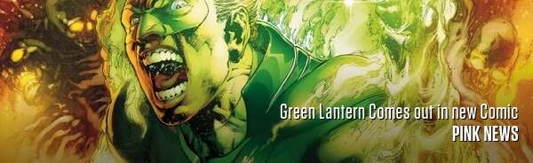 Green Lantern Comes out in new Comic