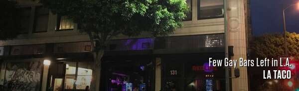 Few Gay Bars Left in L.A.
