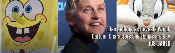 Ellen DeGeneres Reveals Which Cartoon Characters She Thinks are Gay