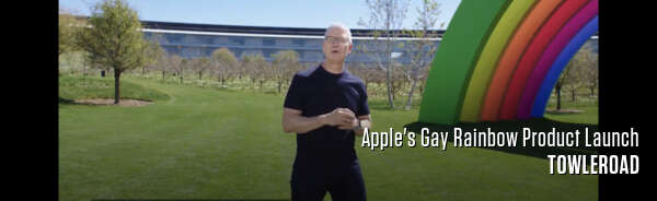 Apple's Gay Rainbow Product Launch
