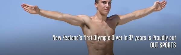 New Zealand’s first Olympic Diver in 37 years is Proudly out