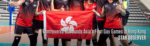 Controversy Surrounds Asia's First Gay Games In Hong Kong