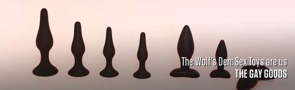The Wolf's Den: Sex Toys are us