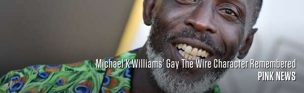 Michael K Williams' Gay The Wire Character Remembered
