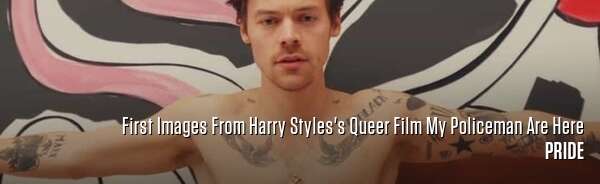 First Images From Harry Styles's Queer Film My Policeman Are Here