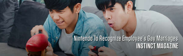 Nintendo To Recognize Employee’s Gay Marriages