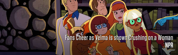 Fans Cheer as Velma is shown Crushing on a Woman