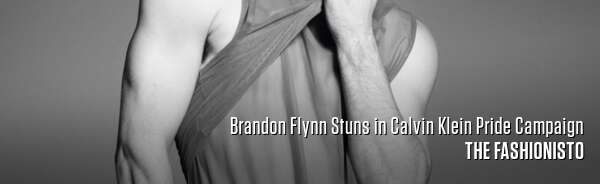 Brandon Flynn Stuns in Calvin Klein Pride Campaign