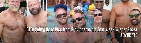31 Growling Good Pics from Provincetown's Bear Week Wiener Roast