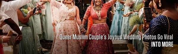 Queer Muslim Couple’s Joyous Wedding Photos Go Viral