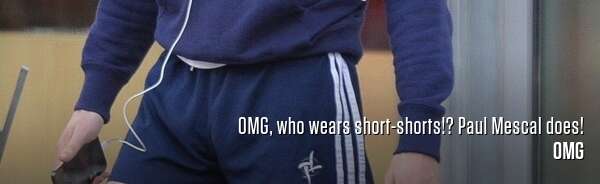 OMG, who wears short-shorts!? Paul Mescal does!