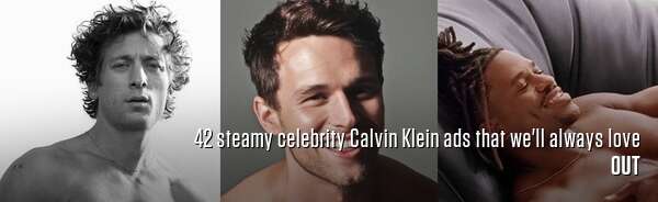 42 steamy celebrity Calvin Klein ads that we'll always love